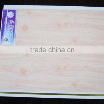 ceiling , pvc ceiling tile,Middle groove with golden lines,wooden pattern