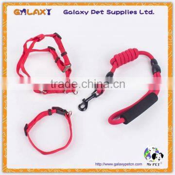 Custom Nylon Adjustable Buckle Dog Collar and Leash, Sell Well Dog Leash