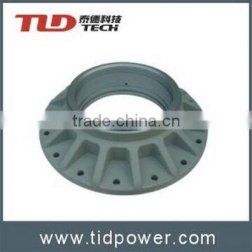 Aluminium alloy flange for hollow insulator