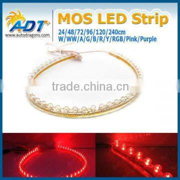48PCS LEDS PVC(MOS) Flexible Led Light Tape Surface Mount Led Light