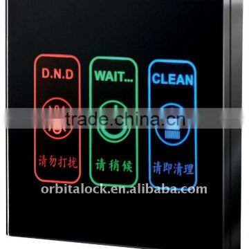 Orbita touch screen door bell switch can show room number