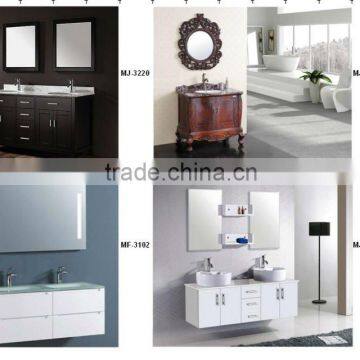 modern soild wood bathroom cabinet set bathroom vanity