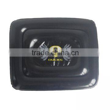 black portable comfortable inflatable stadium seat cushion for soccer event