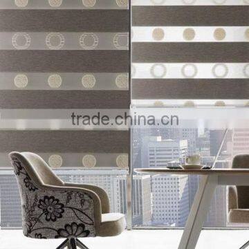 New indoor home window zebra roller blind,double roller blinds