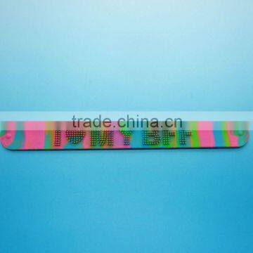 Nice Promotional Gift I LOVE MY BFF Slap Band New Silicone Slap Bracelet