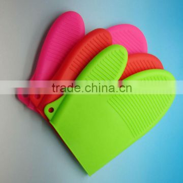 High Quality Heat Resistant Kitchen Silicon Rubber Cooking Gloves