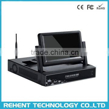 Easy Set HD 720P 7" LCD NVR 2.4G Wireless IP Surveillance Camera Kit photo-3