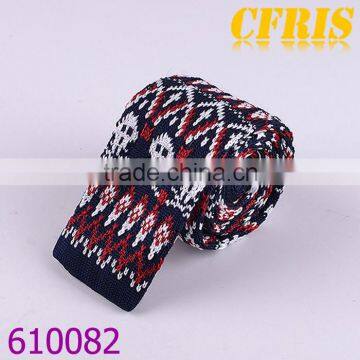 Cotton knitted neckties 610082