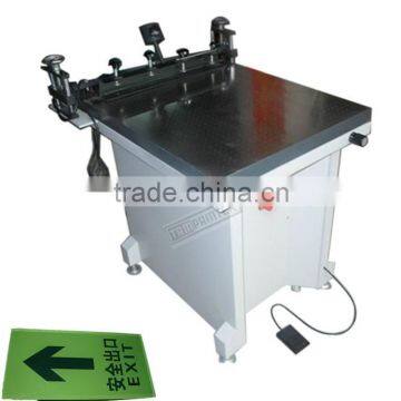 (TAM-6080S) Manual Glass Vacuum Table Screen Printing Machine