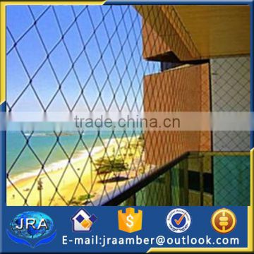 handrail fences/balcony mesh/stainless steel wire rope mesh