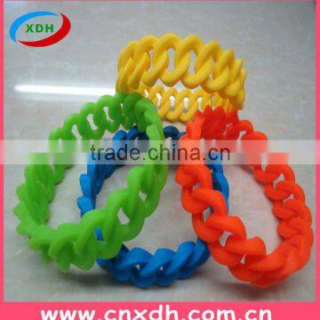 Alibaba China highly recommend braided silicone bracelets