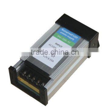 100w Constant Voltage Rainproof 12v High-end Outdoor Led Switching Power Supply With Input 170-240V photo-1