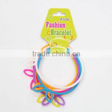 fashion silicone bracelets for 2" capsule toys