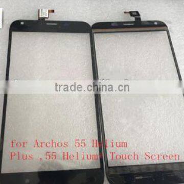 Black/White TP for Archos 55 Helium Plus ,55 Helium+ /5.5" Touch Screen Digitizer Glass Lens No LCD Replace