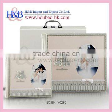 H&B hot sales 10*10,12*12 wedding photo album book,wedding photo album