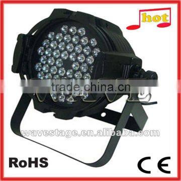 3w*54 RGBW Aluminum led par 64 led ce rohs (WLP-15-2)