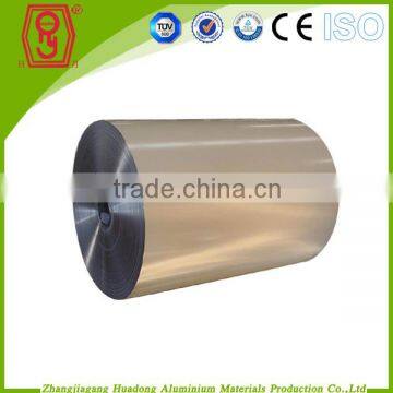 Aluminum coil for bottle cap