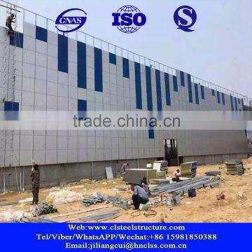 China suppliers prefab structrual frame prefabricated steel workshop