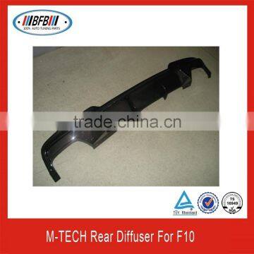 100% real M TECH carbon rear bumper for f10 rear bumper diffuser