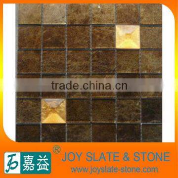 square mosaic floor medallion