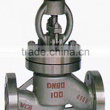 BS Carbon Steel Rising Stem Handwheel Globe Valve