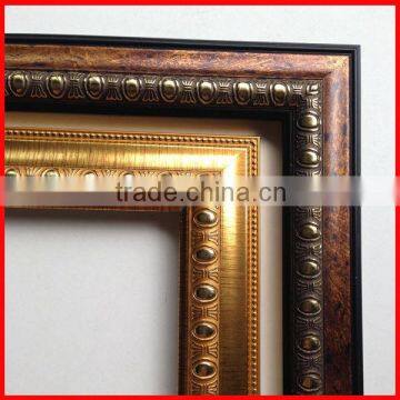 Polystyrene synthetic foam decorative photo frame strip