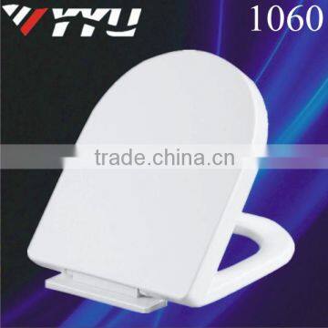 1060 new model soft close plastic seat and toilet