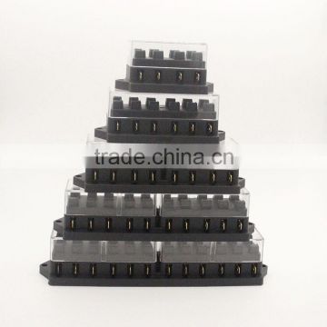 From 4-12 Way Car Auto Circuit Blade Fuse holder/box, Fuses block from Dongguan factory