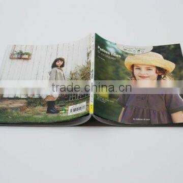 Fashion a5 pretty girl photo album brochure & magazine printing