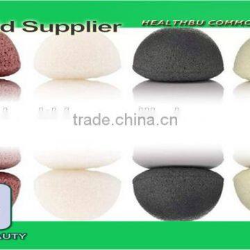 Amazon hot saling Facial cleaning tools Type and Yes Washable sponge Konjac