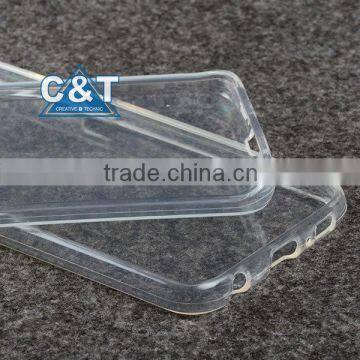 C&T Clear Transparent Flexible Gel Ultra Thin TPU Cases Covers For Samsung Galaxy S7 Edge