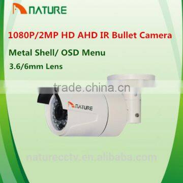 1080P 2.0MP Full HD CCTV AHD IR bullet Camera CCTV AHD Security Camera Analog HD AHD Bullet Camera