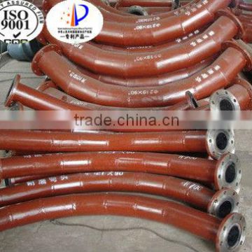 abrasion resistance steel welded pipe fittings