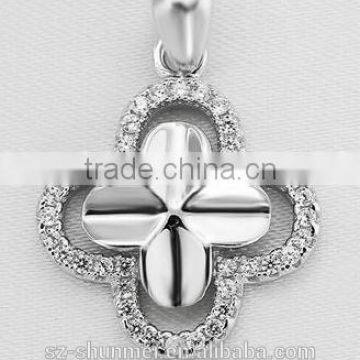 hot sale Fashionable western silver cross pendants