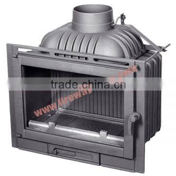 German style economic solid fuel fireplace insert