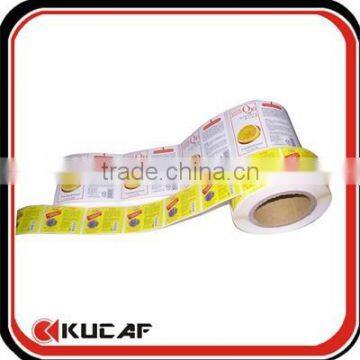 pvc waterproof adhesive sticker for outdoor