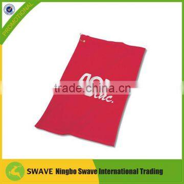 Hot Red Golf Towel