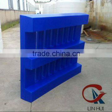 Euro double stacking heavy duty plastic pallet