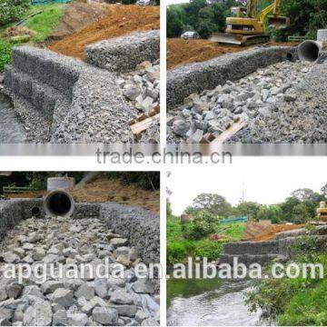 Galfan Wire Gabion Box, Zinc Alloy Gabion Basket