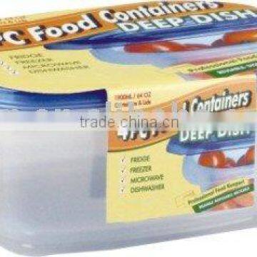 DISPOSABLE FOOD STORAGE CONTAINER