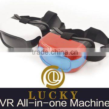 2016 fashionable Virtual VR machine VR glasses machine 3D box virtual reality helmet mirror storm best gifts paly games watch tv