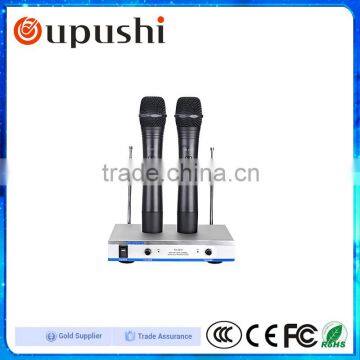 Cheapest VHF Handheld Mic Karaoke Microphone Wireless With Amplifier photo-6