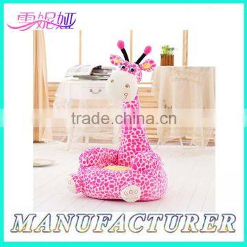 Custom Best Quality Cute Soft Plush Baby Animal Sofa Chair