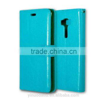 PU Leather Cell Phone Flip Wallet Kickstand Case for ASUS ZenFone 3 Deluxe ZS570KL 5.7