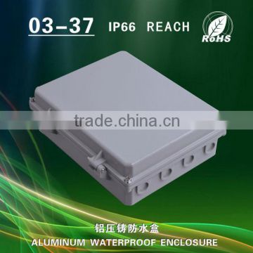 Aluminum box waterproof waterproof box shell / metal junction box / shielding box Aluminum Alloy