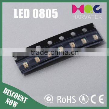 High Bright 1.1T Sanan Chip 25mA 0805 Blue Smd Led Speicification photo-6