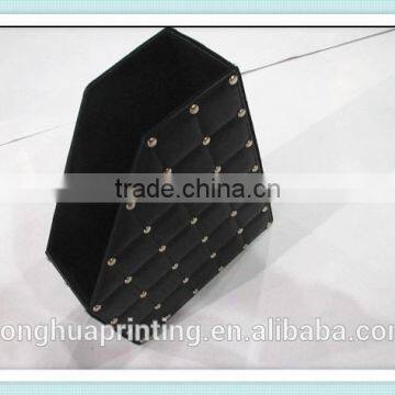 luxury leather stick file folder