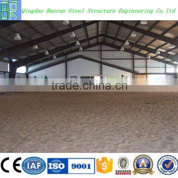 High Quality Prefabricated steel structure cow shed