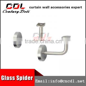 304316 stainless steel adjustable glass stair handrail bracket