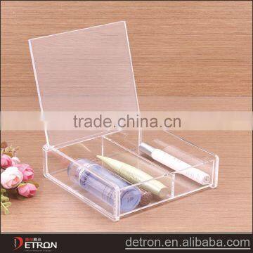 Customized acrylic display storage cosmetic organizer rack